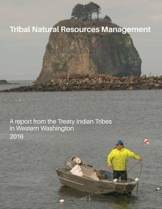 Tribal Natural Resources Management
A report from the Treaty Indian Tribes
in Western Washington
2016
 