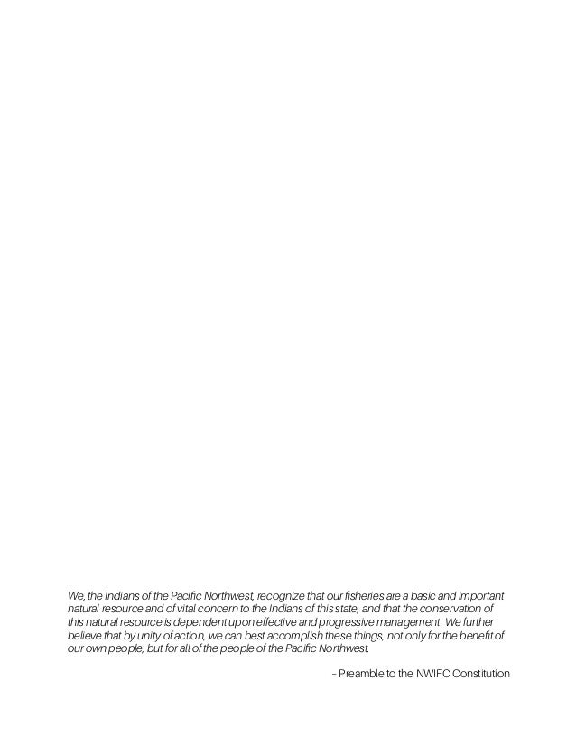 Pacific Northwest Tribes Natural Resources Pacific Northwest Tribes Natural Resources