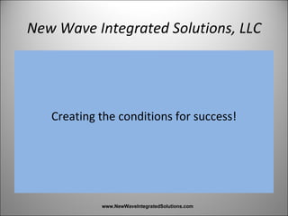 Successful Project Management ,[object Object],[object Object],[object Object],[object Object],www.NewWaveIntegratedSolutions.com 