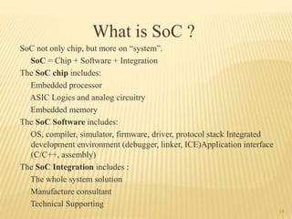 SoC: System On Chip | PPTX