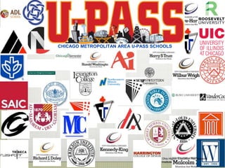 Ohio Higher Education Rail Network
Institute
CHICAGO METROPOLITAN AREA U-PASS SCHOOLS
 