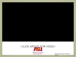 - CLICK ABOVE FOR VIDEO -
Ohio Higher Education Rail Network
Institute
 