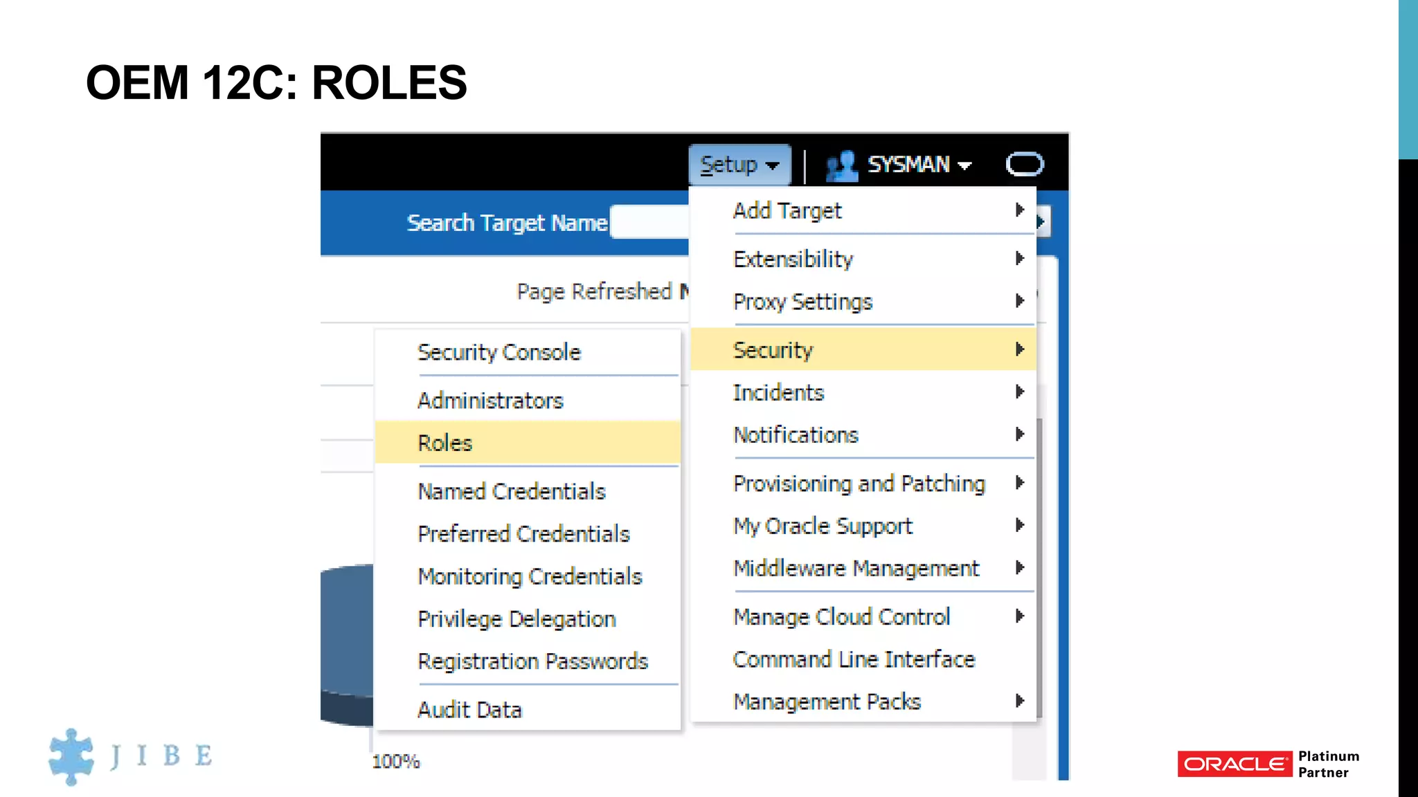 OEM 12C: ROLES
 