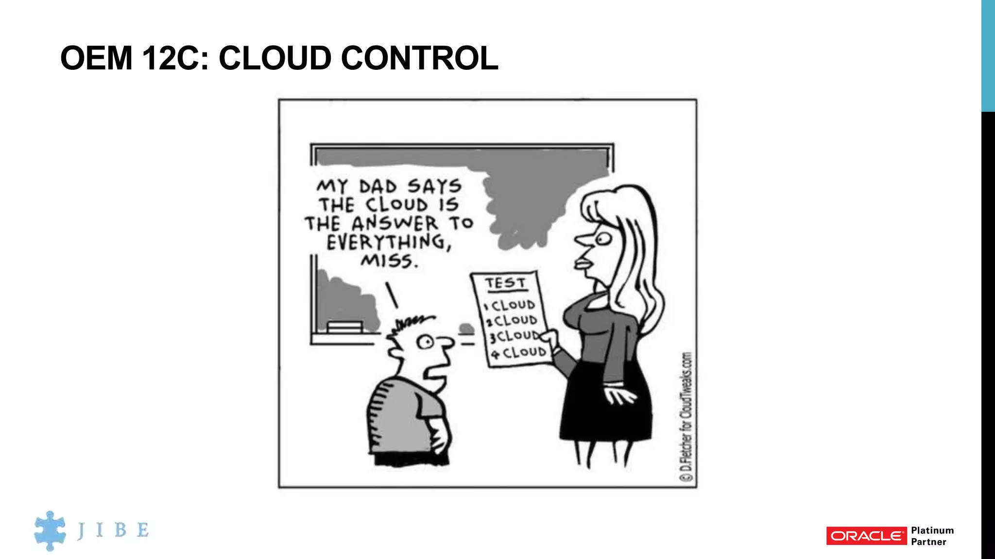 OEM 12C: CLOUD CONTROL
 
