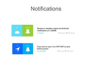 Notifications
 