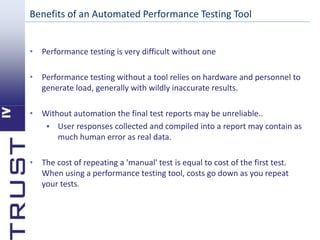 Introduction to performance testing | PPTX