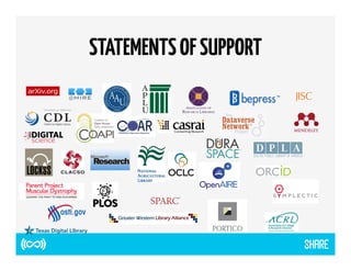 STATEMENTS OF SUPPORT 
15 
 