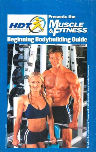 Muscle &amp; fitness beginning bodybuilding guide