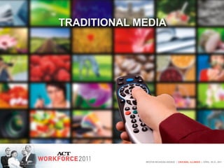 TRADITIONAL MEDIA
 