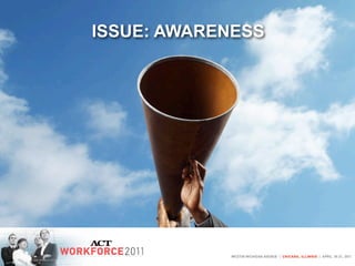 ISSUE: AWARENESS
 
