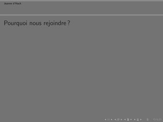 Jeanne d’Hack




Pourquoi nous rejoindre ?
 