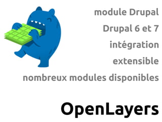 Conférence #nwxtech5 : Drupal et OpenLayers par Frédéric Bisson