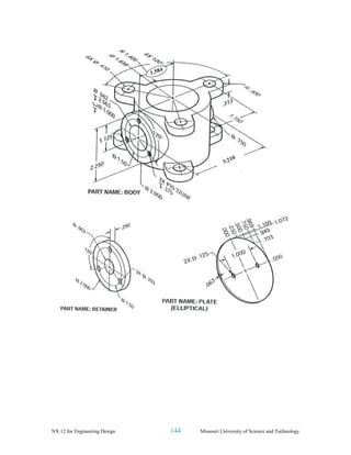 NX 12 for Engineering Design 144 Missouri University of Science and Technology
 