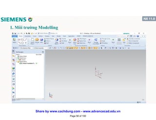 1. Môi trường Modelling
1/16/2017 56
Page 56 of 100
Share by www.cachdung.com - www.advancecad.edu.vn
 