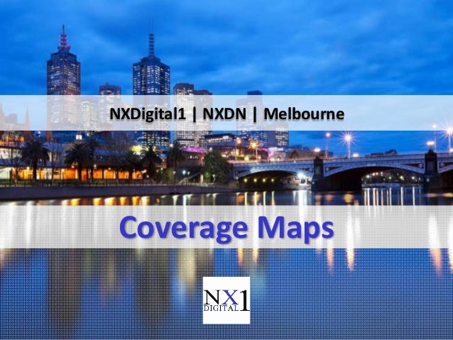 NX Digital 1's NXDN Network Coverage of Melbourne