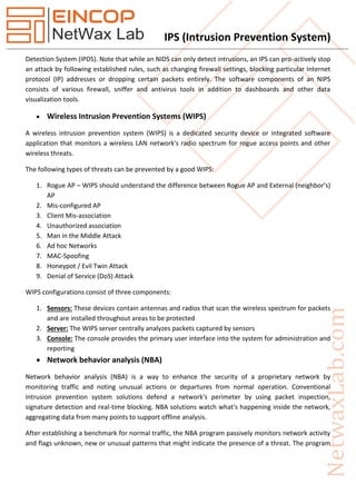 IPS (intrusion prevention system) | PDF