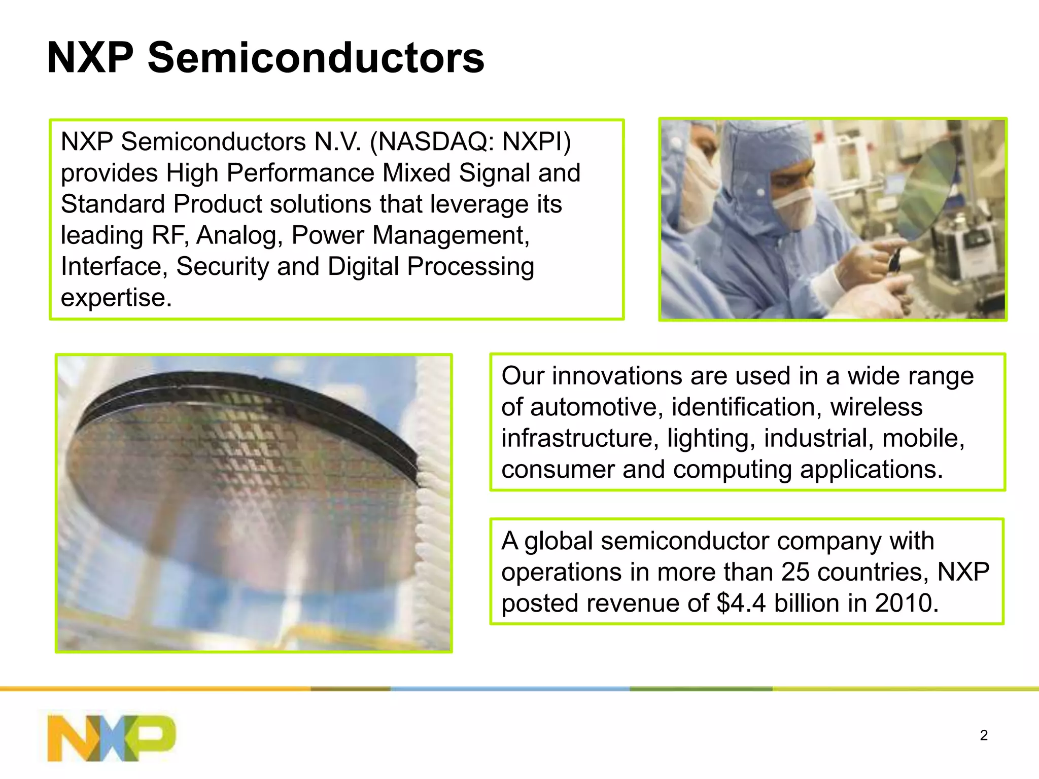 NXP Company Presentation | PPTX