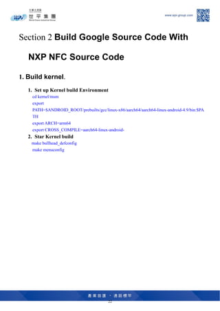 Nxp nfc pn553 porting on nexus 5 x for android oreo hands on ( ar00c0.8 ...