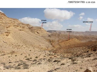 ‫מבט מנ.צ -087145/570891.‬




     ‫תצורת‬
      ‫חביון‬                ‫שפת המכתש‬



              ‫תצורת‬
              ‫חתירה‬




‫91‬
 