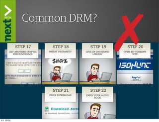”The Kindle Killer”
               Common DRM?




ti 9. 2013()
 