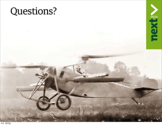 Questions?




ti 9. 2013()
 