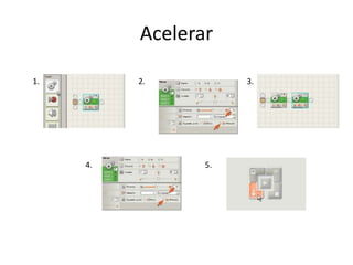 Acelerar
1. 2. 3.
4. 5.