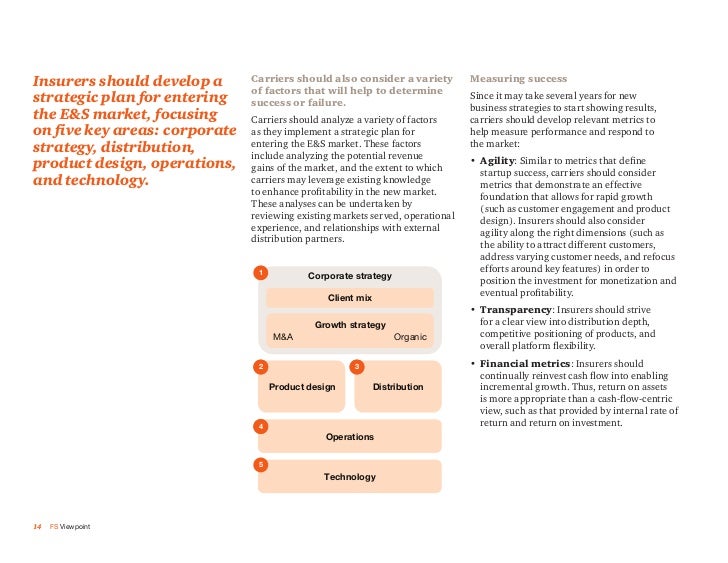 Perspective on Excess &amp; Surplus Insurance