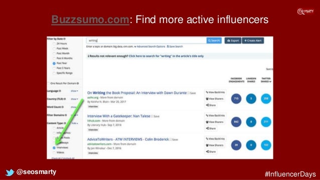 How to get influencers help in content marketing and vice versa Slide 20