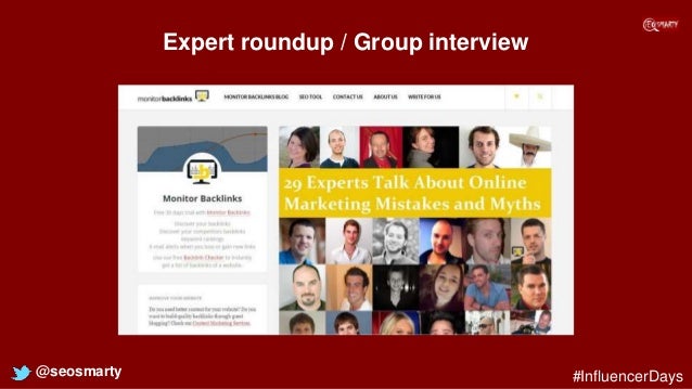 How to get influencers help in content marketing and vice versa Slide 9