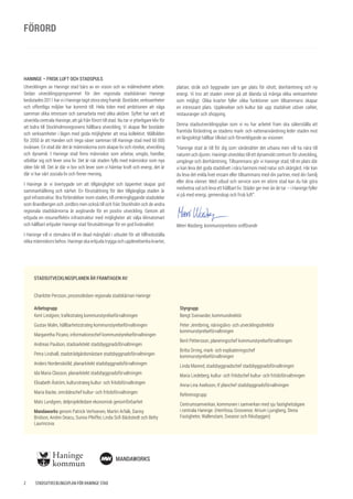Handen Ny 20161027 stadsutvecklingsplan-samradsversion | PDF
