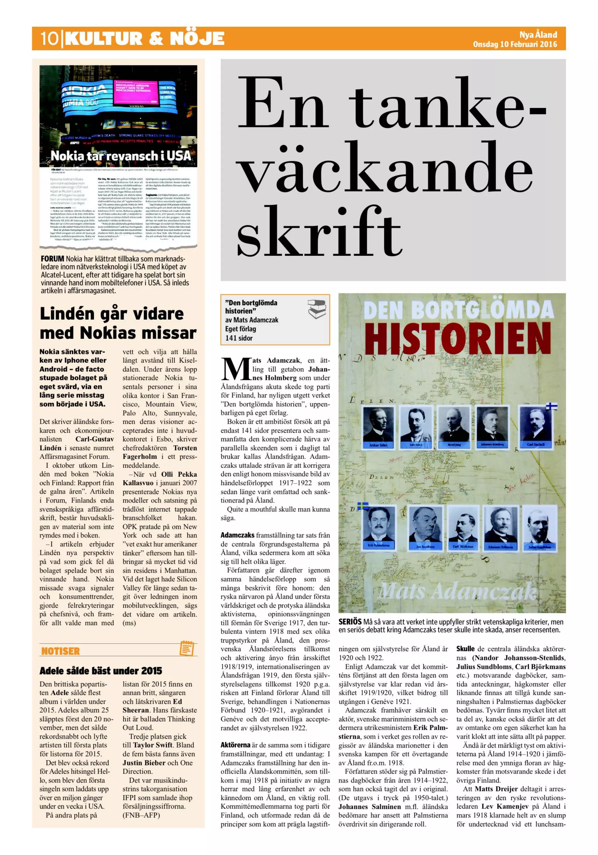 Svärtan Bokrecension Och Tematik Nya Åland Bokrecension | PDF