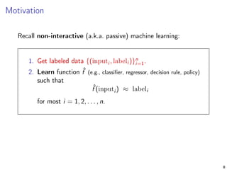 NYAI - Interactive Machine Learning by Daniel Hsu