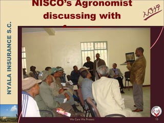 Weather insurance in practice, Ethiopia 