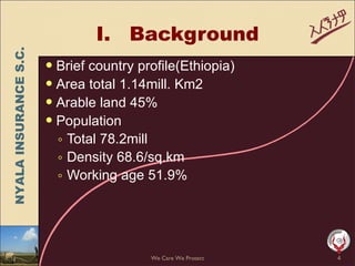 Weather insurance in practice, Ethiopia 