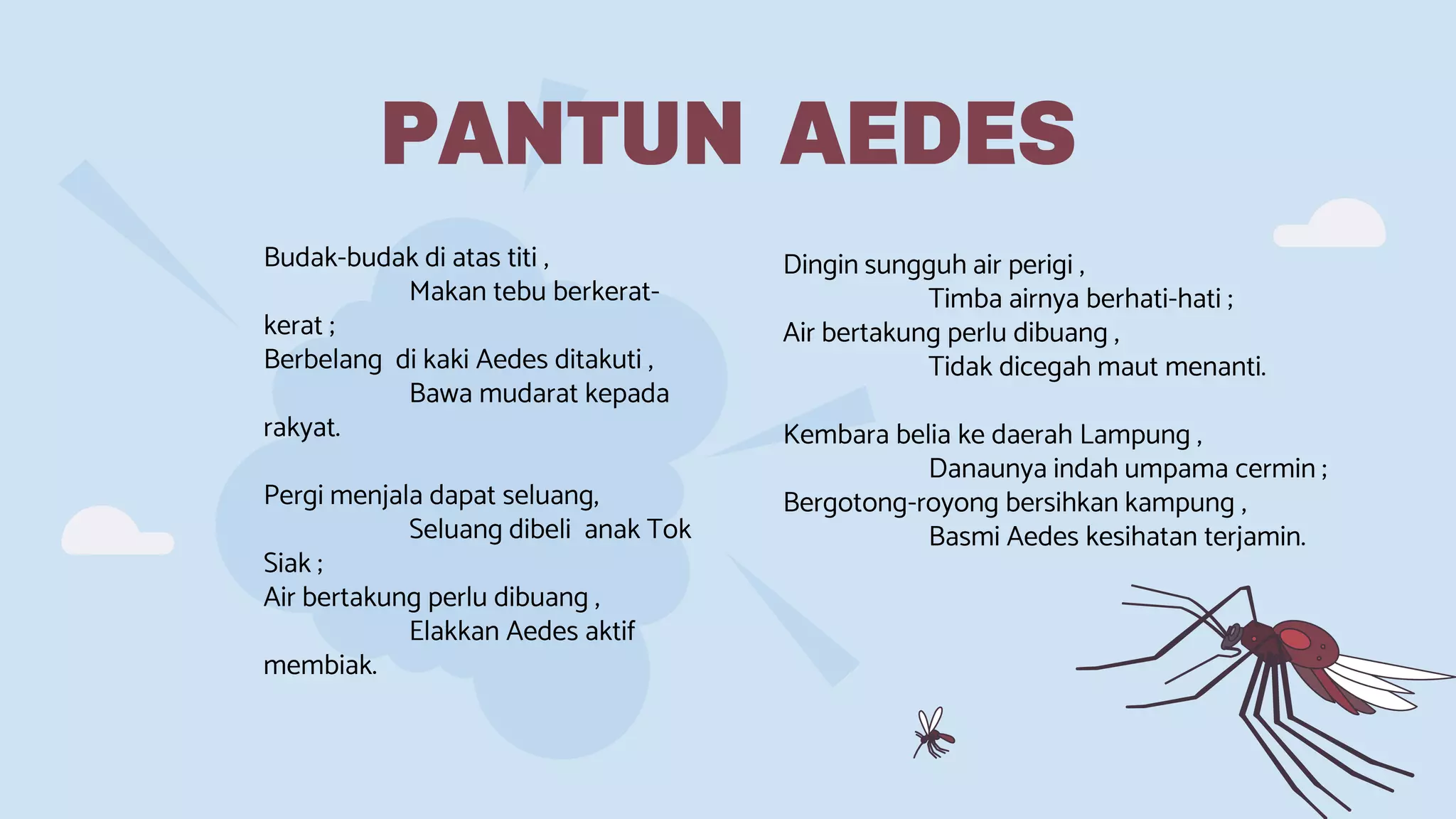 Nyamuk Aedes dan Demam Denggi PPT