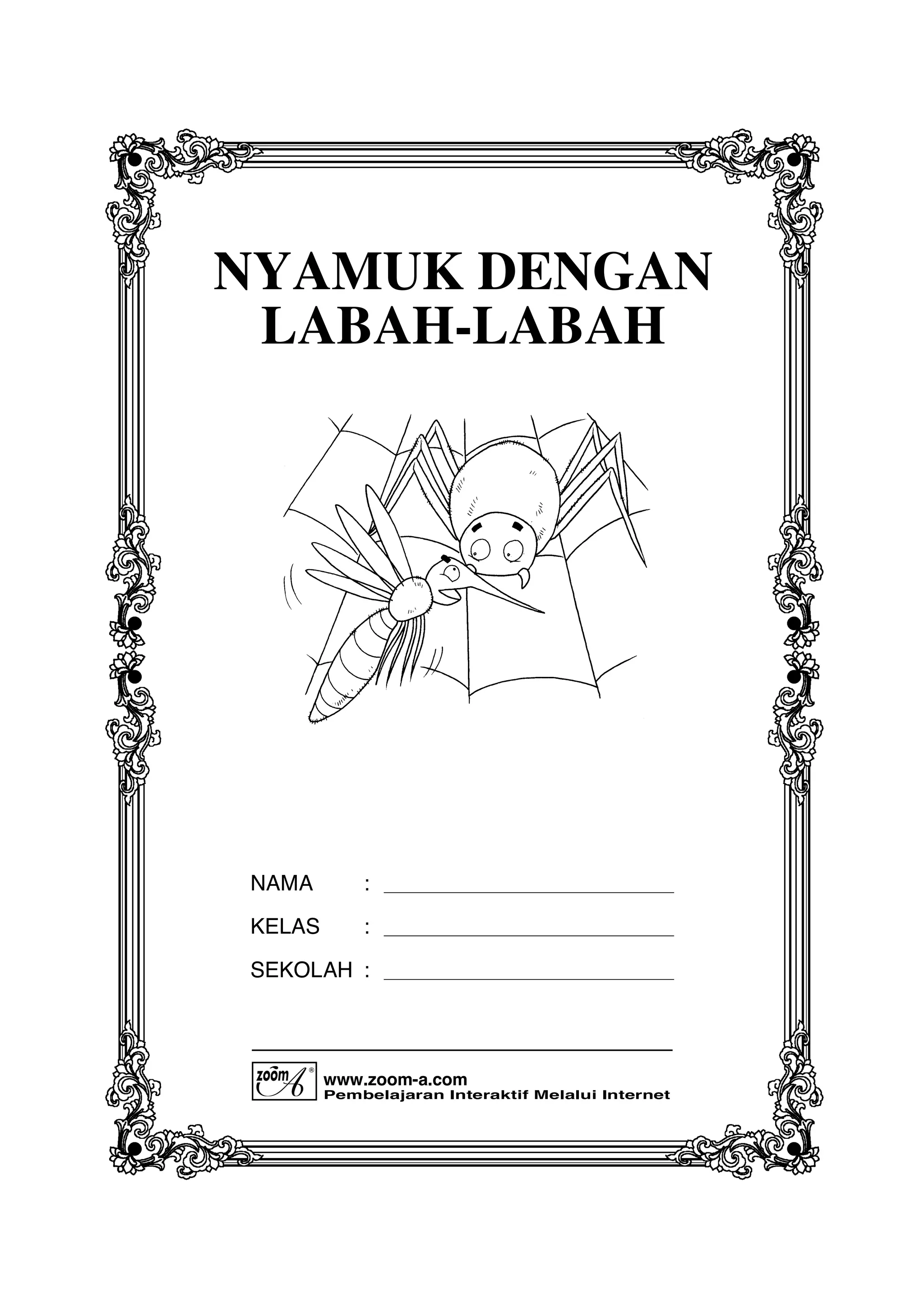 Nyamuk dengan labah labah- | PDF
