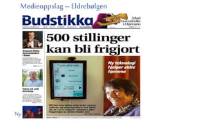 Ny Analyse as
Medieoppslag– Eldrebølgen
 
