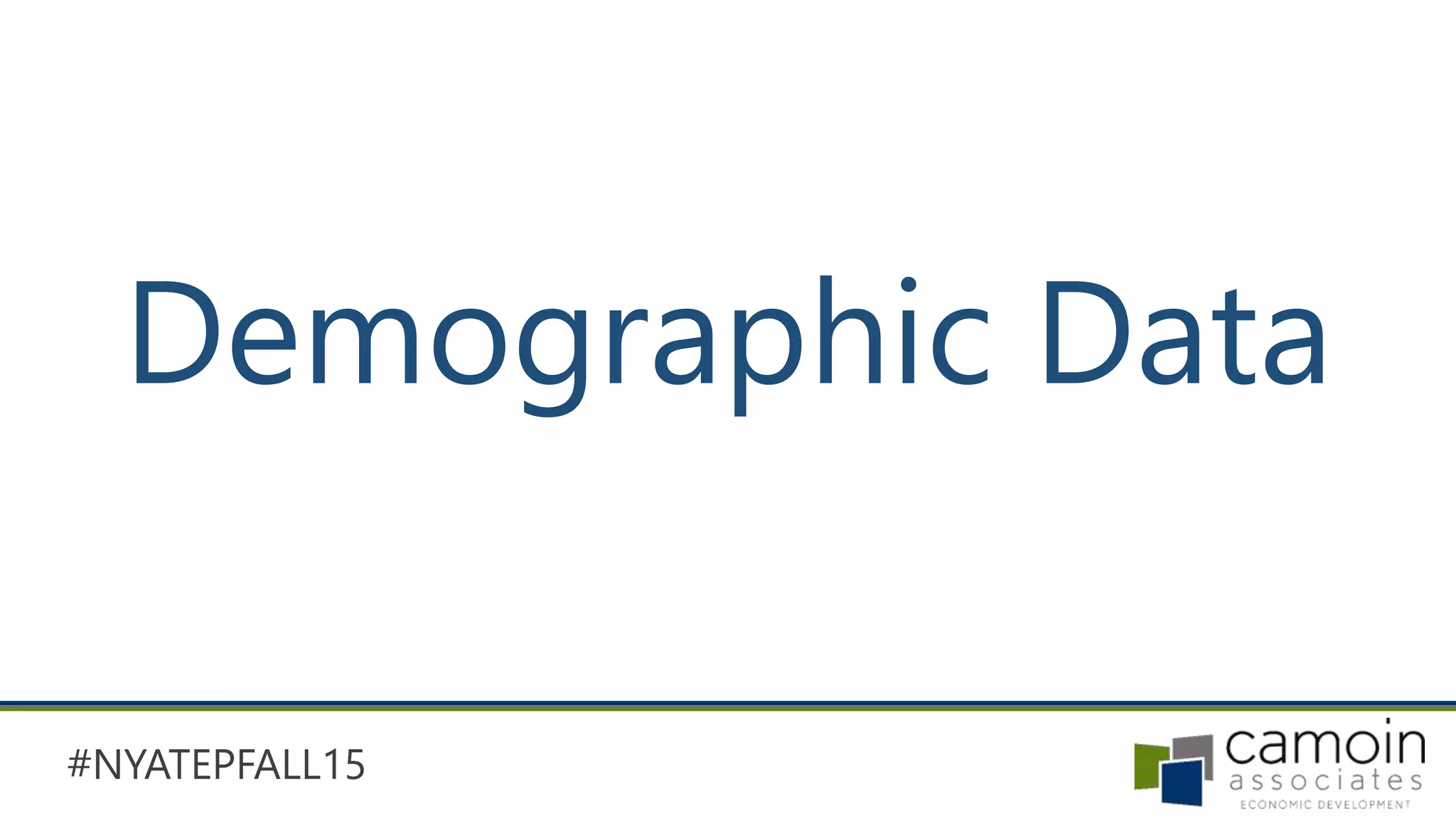 #NYATEPFALL15
Demographic Data
 