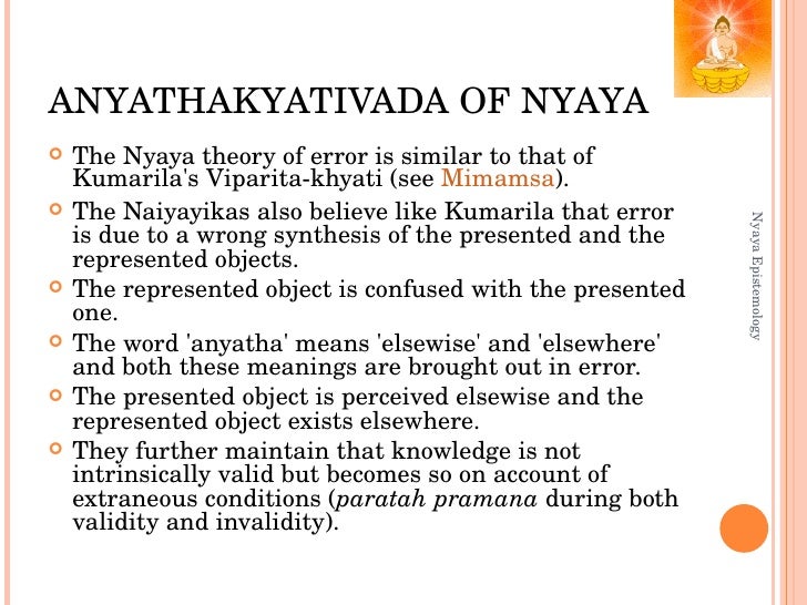 Nyaya philosophy