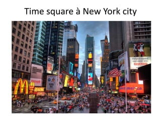 Time square à New York city

 