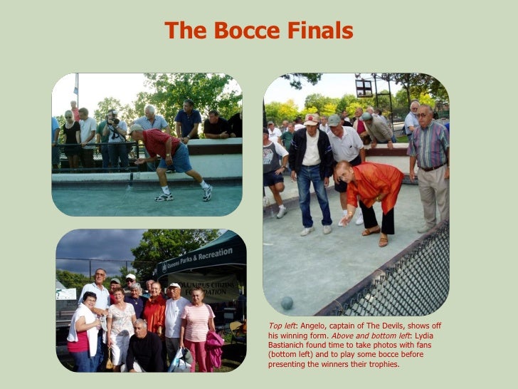 NYC Annual Citywide Bocce Tournament