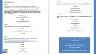 Storytelling on the Page for Artists & Writers
11:00 – 12:30
Sean Chen | @JerryOrdway
@SanfordGreene | @MikeMarts
@Aftershockcomix
Sponsors: @FieldNotesBrand @marvyuchida
 