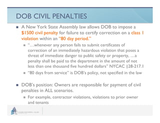 Navigating New York City Violations | PDF