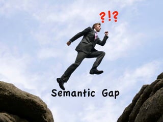 ?!?



Semantic Gap
 