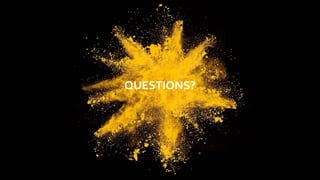 QUESTIONS?
 