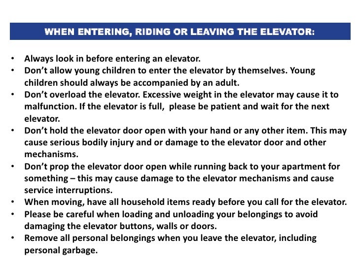 NYCHA Elevator Safety