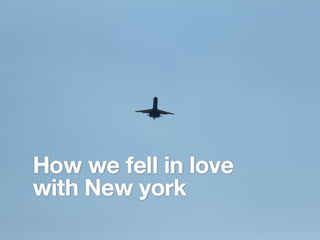 How we fell in love with NYC [dutch]