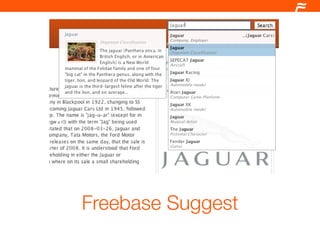 Freebase Suggest
 
