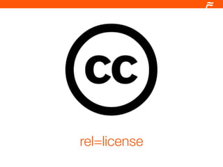 rel=license
 