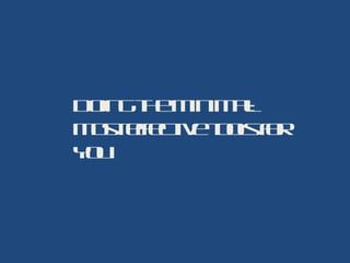 D in tem im l
 o g h in a:
M s efciv tosfr
 ot f t e o l o
      e
Yu
 o
 